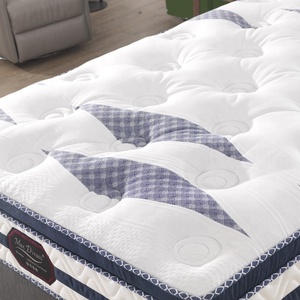 Colchón de Látex <span class=keywords><strong>Talalay</strong></span> Hipoalergénico de Alta Calidad con Cubierta Acolchada, Resortes Ensacados Cómodos, CF19-5, Enrollado y Comprimido en Caja - Product Image 3