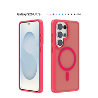 Étui de téléphone portable antichoc en TPU+PC magnétique avec effet peau givrée pour OnePlus 13/OnePlus 13 R