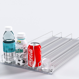 Poussoir d'étagère Poussoir d'étagère à rouleau de gravité Poussoir d'étagère automatique pour bouteille à boire - Product Image 1