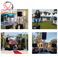 Nouveau Design Enceintes Actives Professionnelles pour Spectacles en Extérieur Scène Mariage Enceintes Line Array Passives Professionnelles