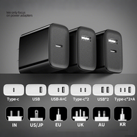 Universele Mobiele Telefoon Opladers QC 4.0 USB-C Power Adapter PD 3.0 USB Oplader 30W Oplader Type-C GaN 35W Snellader