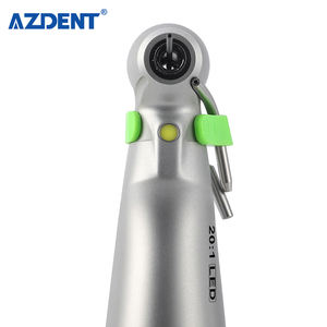 Pieza de mano <span class=keywords><strong>dental</strong></span> de alta calidad 20:1 para implantes, <span class=keywords><strong>contra</strong></span>-ángulo de baja velocidad con generador y LED - Product Image 6