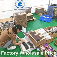 Dompet Logam Aluminium Anti RFID Warna dan Logo Sesuai Pesanan, Dompet Minimalis, Tempat Kartu Kredit dengan Penjepit Uang