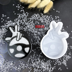 Moule en silicone pour résine fait main, style DIY, ornements décoratifs et outils pour gâteaux, pour la fabrication de résine, moule en plâtre - Product Image 1