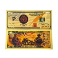 Uang Kertas Amerika 2026 Berlapis Emas 24K untuk Hadiah