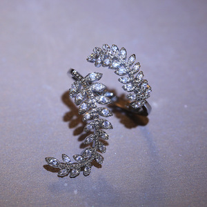 Anello di Diamanti F291 per Donna, Taglio Marquise, Diamante Coltivato in Laboratorio, Gioiello Romantico per Matrimonio - Product Image 6