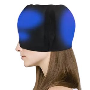 หมวกบรรเทาอาการไมเกรนคุณภาพสูง ขายดี พร้อมแผ่นเจลประคบเย็นสำหรับดวง<span class=keywords><strong>ตา</strong></span> ใช้ได้ทุกฤดู - Product Image 1