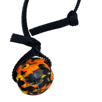 Jouet à mâcher pour chien LY Dog Rope Ball, écologique, en mousse EVA hautement élastique, durable, résistant, interactif, pour chiens de taille moyenne.