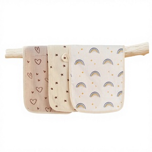 <strong>Best</strong> Eco-Friendly Cartoon Cotton Small Rectangle Baby Burp Soothing Towel <strong>Washcloth</strong> for <strong>Newborn</strong> - Product Image 3