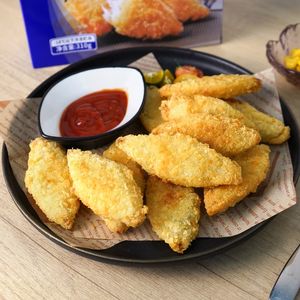 Filetes de Pescado Pollock Pre-fritos Congelados al por Mayor, Empanizados Crujientes, Sin Grasas Trans, Listos para Cocinar, <span class=keywords><strong>Platos</strong></span> de Mariscos para Fish and Chips - Product Image 2