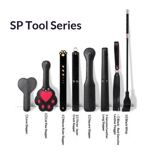 Accessori per Addestramento SM, Righello in Acrilico, <span class=keywords><strong>Frusta</strong></span> in Pelle Erotica, <span class=keywords><strong>Frusta</strong></span> Didattica, Prodotti Alternativi per Adulti - Product Image 2
