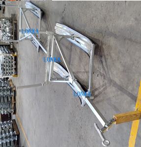 Trineo de esquí de madera para ATV y <span class=keywords><strong>moto</strong></span> de nieve para remolques de motocicleta - Product Image 3