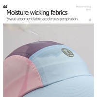 Casquette de course TU réglable pliable et légère pour hommes et femmes Casquettes de golf vierges de haute qualité avec logo personnalisé