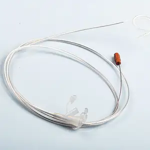 Precio al por mayor fabricante tubo de alimentación médica desechable gastrostomía nasogástrica enteral tubo de alimentación de estómago de PVC