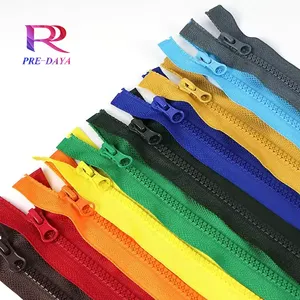 Wholesale Custom Reinforced Resin Zipper 5# 20cm Open End Plastic High Quality Zipper For Bags Home Textile