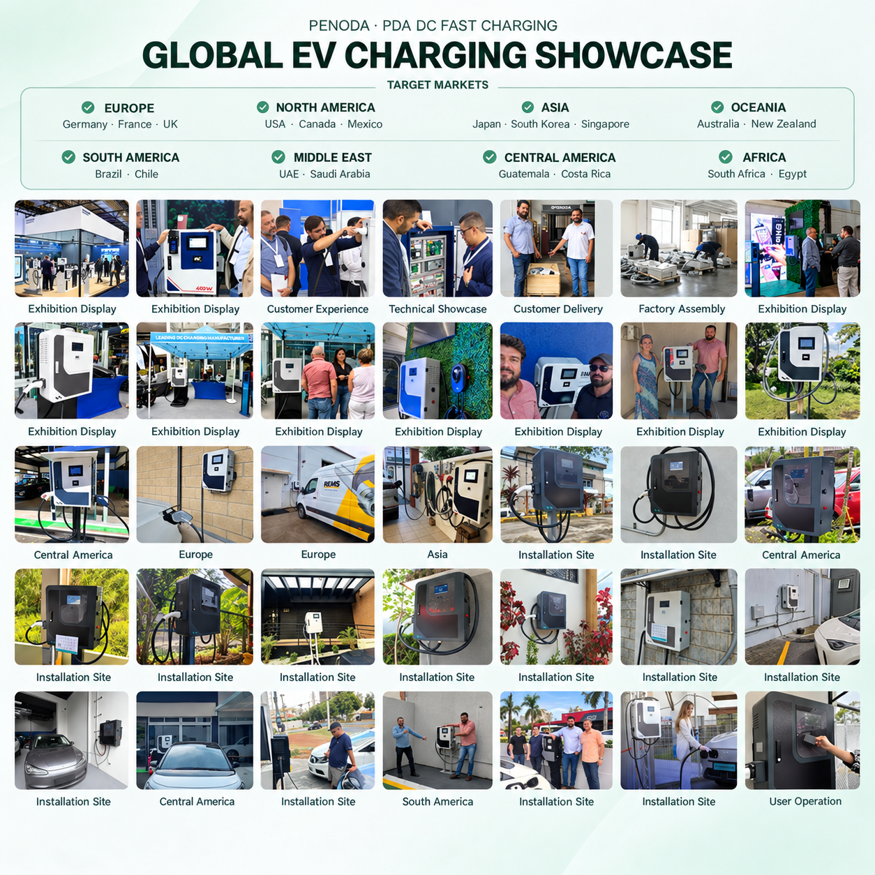 30kw Dc Ev Charger Electric Vehicle Charging Station Electric Car Charger Fast Charge Solar Powered Ev Charging Station · image 2