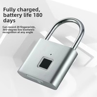 Candado Inteligente con Huella Dactilar BLE Personalizado, Antirrobo, Candado Inteligente Tuya, Desbloqueo sin Llave, Candado Electrónico de Seguridad para Casilleros de Gimnasio