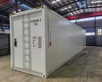 Réservoir de stockage de carburant mobile en acier au carbone à double paroi autoportant avec pompe – Conteneur de station-service diesel écologique