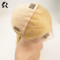 Perruque indienne blonde 613 100% cheveux humains longs, sans colle, avec dentelle 360, pré-épilée, cheveux Remy, dentelle transparente, densité 150%, toutes les couleurs