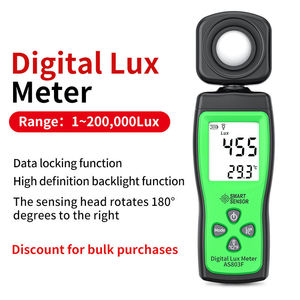 เครื่องวัดแสงแบบดิจิตอลพกพาขนาดเล็กความแม่นยำสูงรุ่น AS803F เหมาะสำหรับการวัดแสง - Product Image 2