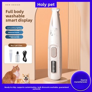 Cortadora de Pelo Recargable para Mascotas con Iluminación LED, Resistente al Agua, Material ABS, para Perros y Gatos - Recortadora para el Área de los Ojos y la Cola - Product Image 3