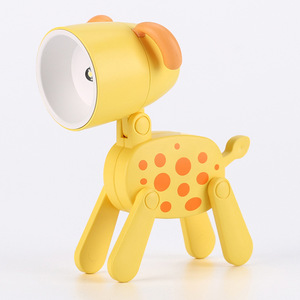 Mini Lámpara Nocturna Moderna con Forma de Perro, Linda Lámpara <span class=keywords><strong>LED</strong></span> de Dibujos Animados, Material ABS, Personalizada para Estudiantes, Niños, Decoración de Escritorio, Navidad - Product Image 1