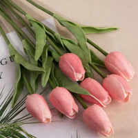 Großhandel Günstige Künstliche Mini-Tulpen PU Realistische Umweltfreundliche Hochwertige Blumen für Wohnzimmer Vatertag Abschlussfeier