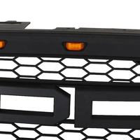 Kit carrosserie pour voiture, calandre supérieure noire, calandre ABS, refit, pare-chocs avant, calandre compatible avec Ford Everest Ranger 2017-2019