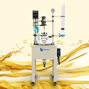 Laboao 30L Reactor <span class=keywords><strong>de</strong></span> <span class=keywords><strong>vidrio</strong></span> <span class=keywords><strong>de</strong></span> una sola capa Equipo <span class=keywords><strong>de</strong></span> destilación a escala <span class=keywords><strong>de</strong></span> <span class=keywords><strong>laboratorio</strong></span> <span class=keywords><strong>para</strong></span> uso en <span class=keywords><strong>laboratorio</strong></span> - Product Image 1