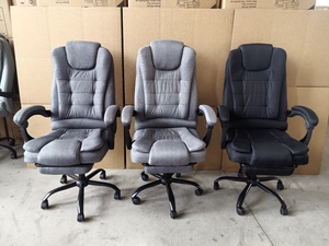 <span class=keywords><strong>Chaise</strong></span> de bureau économique à dossier moyen en cuir marron, <span class=keywords><strong>chaise</strong></span> intelligente pour le bureau - Product Image 6