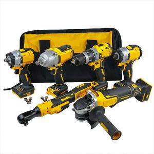 Ensemble d'outils de travail en extérieur pour électriciens, dernière génération, avec chargeur de batterie au lithium, sac à outils, outils électriques rechargeables, ensemble d'outils de réparation automobile - Product Image 5