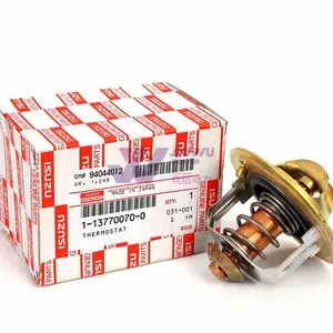 6BD1T Original Japan Thermostat 1-13770070-0 1137700700 for EX200 JIUWU POWER Excavator Engine Parts