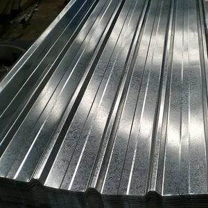 Folha de metal corrugado com isolamento para telhados, chapa metálica galvanizada de zinco para venda