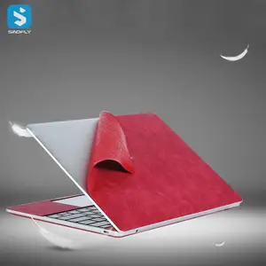 Leather Waterproof Laptop Sleeve Skin Sticker Case Cover for MacBook Pro 16 13 12 inch