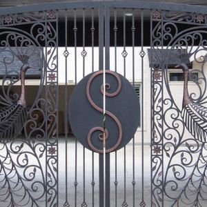 Balustrade en <span class=keywords><strong>fer</strong></span> forgé de style européen avec des détails en spirale et un revêtement en époxy - Product Image 2