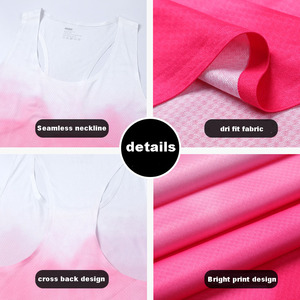 Camiseta Deportiva para Correr Maratón con Estampado por Sublimación, Transpirable, de Secado Rápido, sin Costuras, para Hombre - Product Image 3