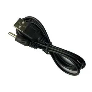 Venta al por mayor USB a DC3.5 cable de carga Cable de datos de cobre puro ventilador lámpara juguete agujero redondo DC cable de carga