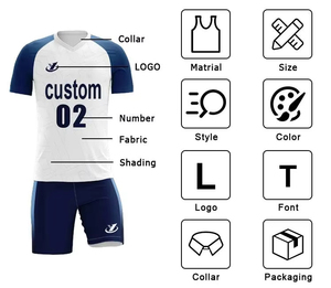 Maglia da Calcio <span class=keywords><strong>di</strong></span> Alta Qualità, Stampata, Traspirante, Design Personalizzato, Tessuto ad Asciugatura Rapida per Squadre, Tifosi e Giocatori Professionisti - Product Image 4