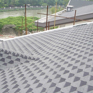 Bardeaux d'asphalte légers, réduction du bruit, résistants au vent et à l'eau, imperméables au soleil et à la pluie, pour toitures décoratives de petits bungalows - Product Image 1