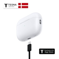 TesnaPro2 Écouteurs sans fil intra-auriculaires à réduction de bruit active, étanches IPX5, avec charge sans fil 5.4, moins de 3 heures