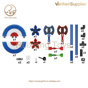 Jouet <span class=keywords><strong>de</strong></span> sport intérieur/extérieur Cible <span class=keywords><strong>de</strong></span> lancer <span class=keywords><strong>de</strong></span> hache en plastique et plateau <span class=keywords><strong>de</strong></span> fléchettes <span class=keywords><strong>Jeux</strong></span> <span class=keywords><strong>de</strong></span> jardin amusants pour les enfants <span class=keywords><strong>de</strong></span> 2 à 4 ans - Product Image 5