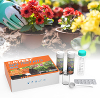 Kit Preciso de 40 Pruebas para Análisis de Suelo para Jardín, Césped y Plantas, Tiras de Prueba 4 en 1 para pH, Nitrógeno, Fósforo y Potasio