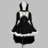 Costume da Suora di Tendenza per Feste di Halloween, Taglie S-5XL, Abito Gotico Nero da Suora, Costume Cosplay per Ragazze e Donne, <span class=keywords><strong>Anime</strong></span> - Product Image 5