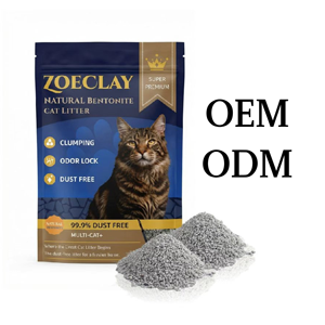 Litière pour chat en bentonite en gros, testée TUV, argile de qualité supérieure, sable XKCL-T PRO - Product Image 1