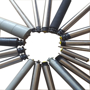 Stainless Steel Drive <strong>Conveyor</strong> <strong>Roller</strong> With Double Sprocket For <strong>Conveyor</strong> System - Product Image 3