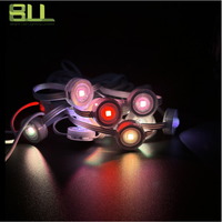Lumière intelligente IP65 RGB permanente pour extérieur avec alimentation par prise pour éclairage décoratif extérieur et intérieur