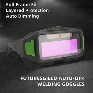 Futuresgield 全框多层无镀膜镜片 ABS 框架自动调光多窗焊接眼镜防护眼镜 - Product Image 3