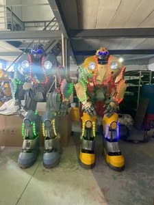 <span class=keywords><strong>2022</strong></span> nouvelle Arrivée Offre Spéciale Grande Taille Adultes Se Déplacent Robot Performance Costume LED LUMIÈRE Autour de Robot Costumes - Product Image 4