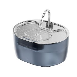 Fontaine à eau pour animaux de compagnie, distributeur automatique à circulation continue pour chats et chiens, avec eau courante, fonctionnement silencieux, boîtier en plastique - Product Image 5