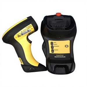 <span class=keywords><strong>Lecteur</strong></span> de codes-barres industriel <span class=keywords><strong>Datalogic</strong></span> Powerscan PM9501-433RB USB PM9501-DHP433RB 433 MHz avec base de chargement à batterie amovible - Product Image 4